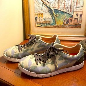 Men’s Swims brand camo sneakers size 11.5